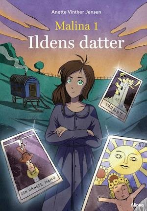 Cover for Anette Vinther Jensen · Læseklub: Malina 1 - Ildens datter, Rød Læseklub (Bound Book) [1º edição] (2023)