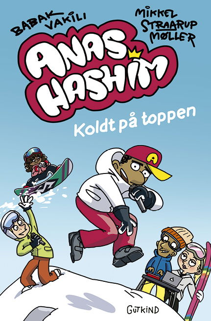 Cover for Babak Vakili &amp; Mikkel Straarup Møller · Anas Hashim: Anas Hashim - Koldt på toppen (Bound Book) [1. wydanie] (2025)