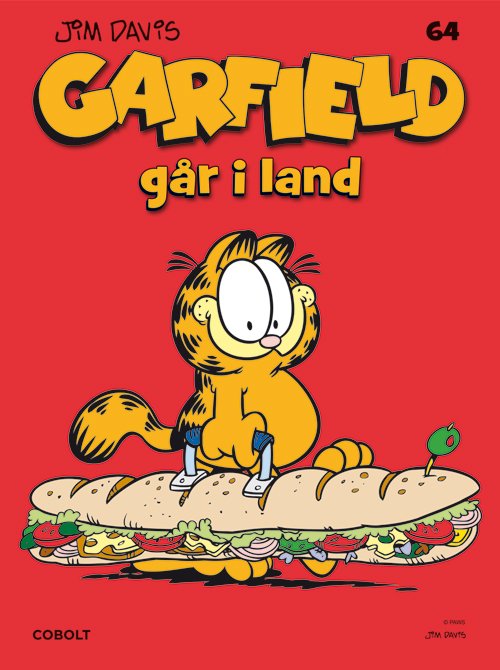 Cover for Jim Davis · Garfield: Garfield 64: Garfield går i land (Taschenbuch) [1. Ausgabe] (2018)