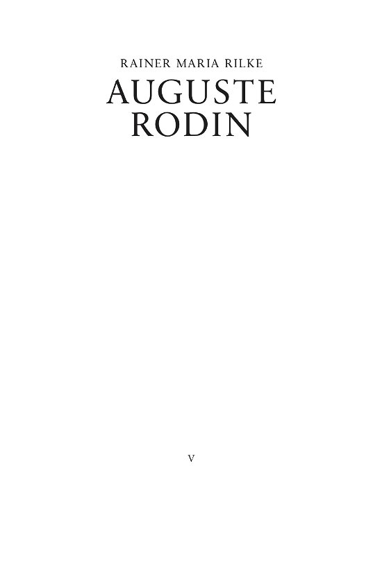 Cover for Rainer Maria Rilke · Bestiarium: Auguste Rodin (Indbundet Bog) [1. udgave] (2021)