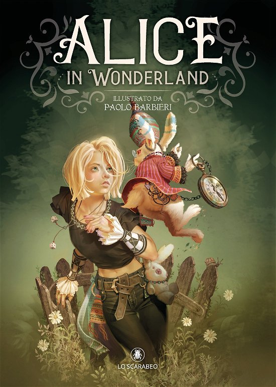 Cover for Paolo Barbieri · Alice In Wonderland Da Lewis Carroll. Ediz. A Colori (Bok)