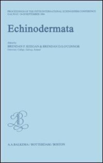 Cover for Brendan O\'connor · Echinodermata (Hardcover Book) (1985)