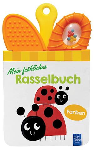 Cover for Mein FrÃ¶hliches Rasselbuch · Farben (Book)