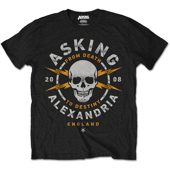 Cover for Asking Alexandria · Asking Alexandria Unisex T-Shirt: Danger (T-shirt)