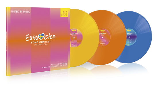 Cover for Eurovision Song Contest Malmö 2024 (LP) [Coloured Vinyl edition] (2024)