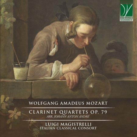 Cover for Luigi Magistrelli · Mozart Clarinet Quartets Op. 79 (CD) (2021)