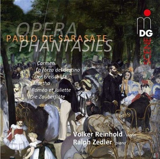 Cover for Zedler,Ralh / Reinhold,Volker · Sarasate: Opera Phantasies 1 (CD) (2013)