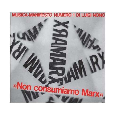 Cover for Luigi Nono · Musica Manifesto N 1 (LP) (2019)