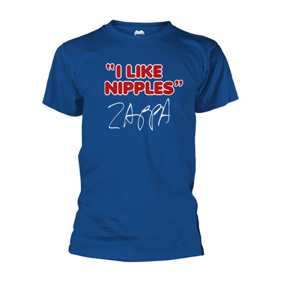 Cover for Frank Zappa · Nipples (T-shirt) [size M] [Blue edition] (2019)