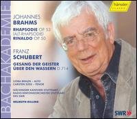 Cover for Brahms / Schubert · Rhapsodie Op.53/rinaldo Op.50 (CD) (2006)