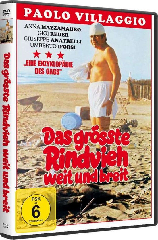Cover for Paolo Villaggio · DAS GRáTE RINDVIEH WEIT UND BREIT (DVD)