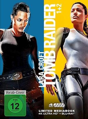 Lara Croft: Tomb Raider 1+2 Lim. Mediabook Uhd-box - V/A - Film -  - 4061229198967 - 11. november 2022