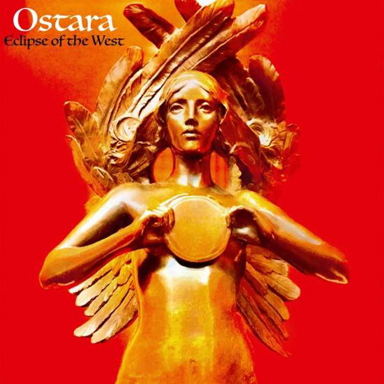 Cover for Ostara · Eclipse of the West (Gold Vinyl+cd) (LP) [Coloured edition] (2020)
