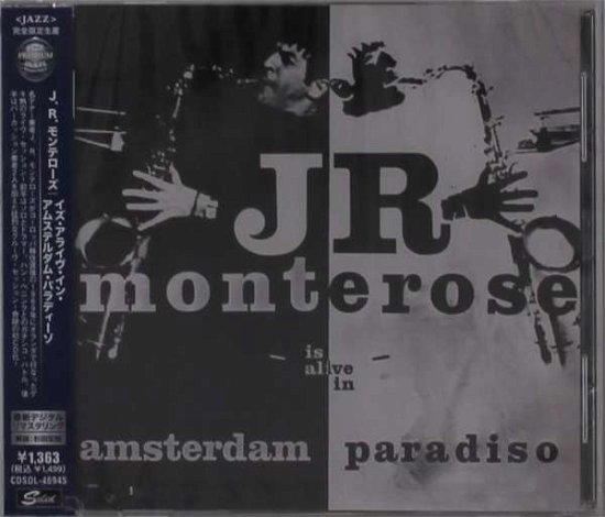 Cover for J.R. Monterose · Alive In Amsterdam Paradiso (CD) [Japan Import edition] (2021)