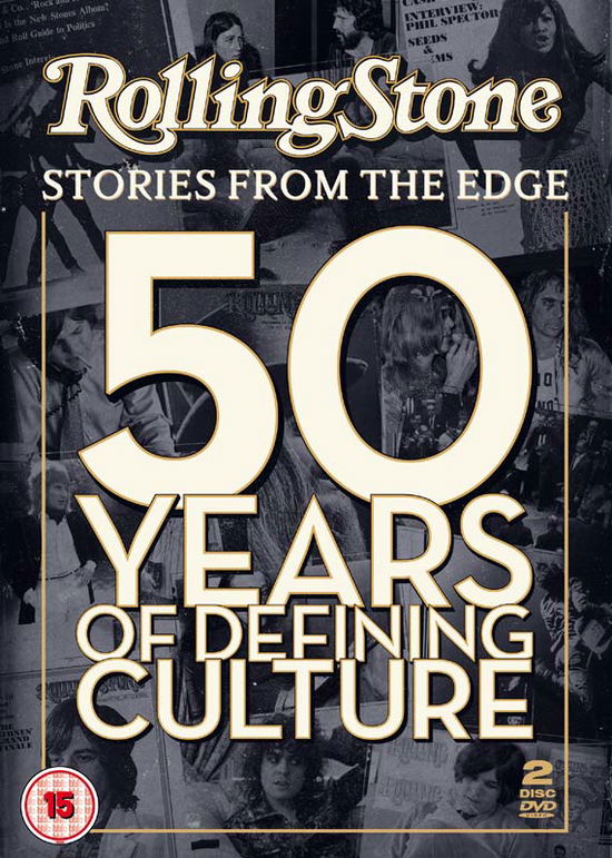 Cover for Rolling Stone Stories from the Edge · Rolling Stone - Stories From The Edge (DVD) (2018)