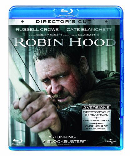 Cover for Robin Hood - Extended Director · Robin Hood (2010) Directors Cut (Blu-ray) (2010)