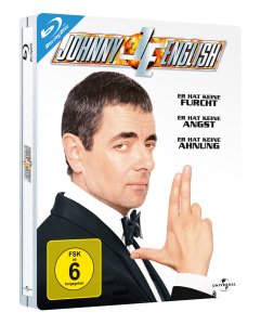 Cover for Rowan Atkinson,john Malkovich,natalie Imbruglia · Johnny English-steelbook (Blu-ray) (2012)
