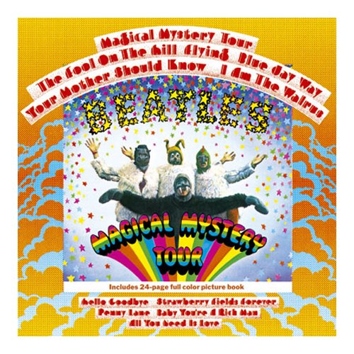 Cover for The Beatles · The Beatles Greetings Card: Magical Mystery Tour Album (Postcard) (2024)