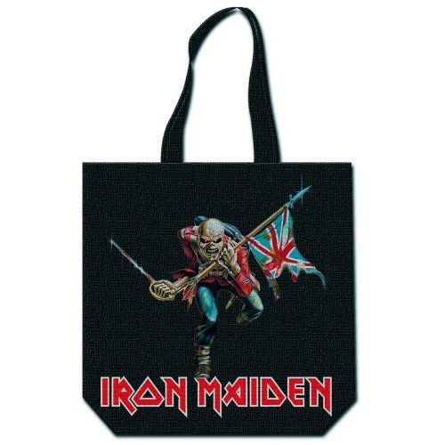 Iron Maiden Cotton Tote Bag: Trooper (Back Print) - Iron Maiden - Merchandise - Global - Accessories - 5055295322967 - 3. Juni 2013