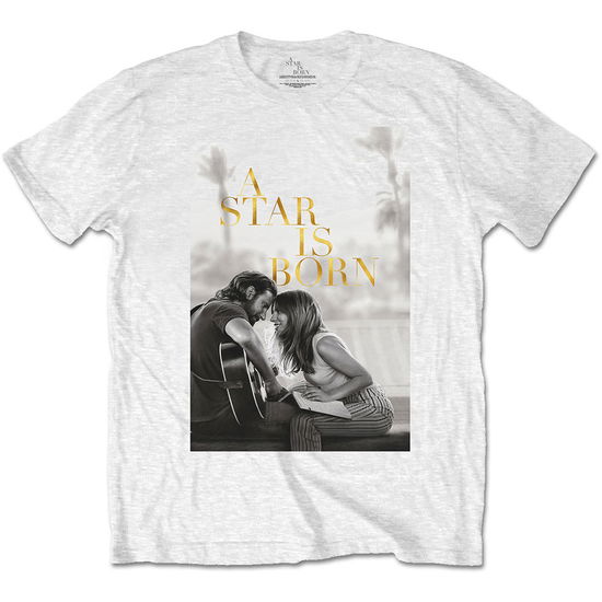 A Star Is Born Unisex T-Shirt: Jack & Ally Movie Poster - A Star Is Born - Koopwaar -  - 5056170693967 - 