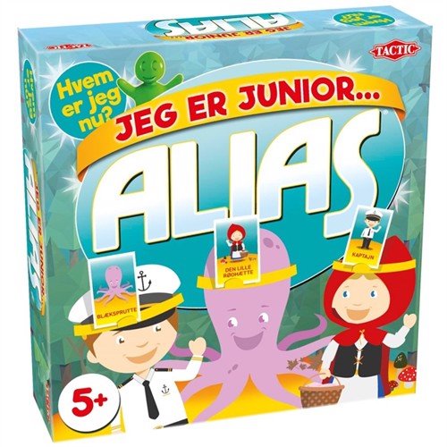 Tactic - I am Alias Junior (DK) -  - Brettspill -  - 6416739558967 - 