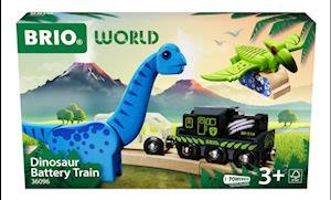 Cover for Brio · Brio Dinosaur Battery Train (MERCH)