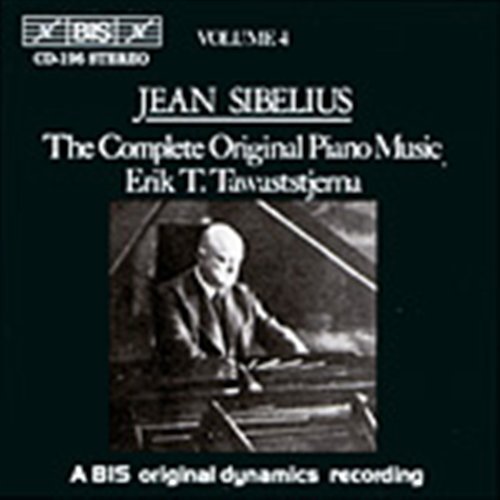 Piano Works 4 - Sibelius / Tawaststjerna - Musikk - Bis - 7318590001967 - 25. mars 1994