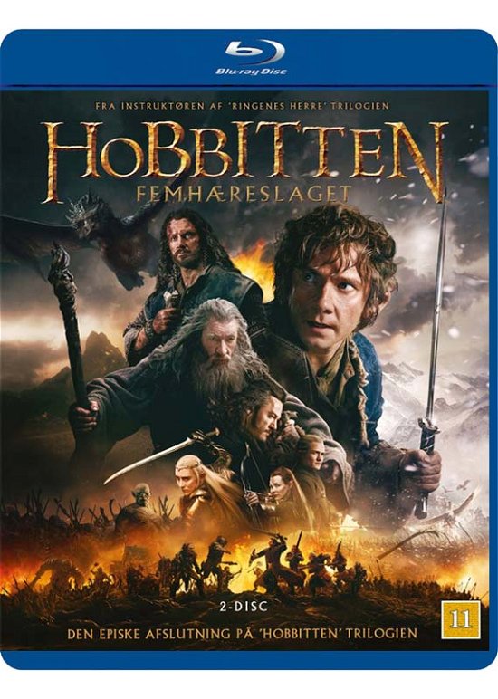 Cover for Hobbitten · Femhæreslaget (Blu-ray) (2018)