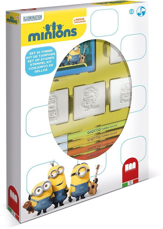 Minions Stempelset 12 Dlg. - Creatief | Stempelen - Merchandise -  - 8009233278967 - 