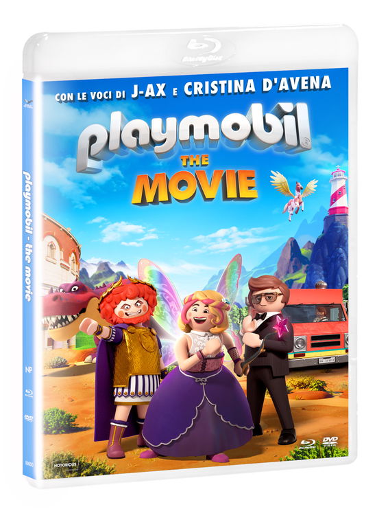 Cover for Playmobil · Playmobil - The Movie Combo (Br+Dv) + Booklet Gioca&amp;Colora (DVD/Blu-ray) (2020)