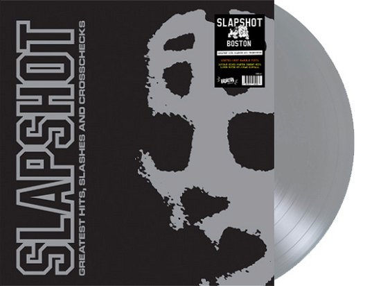 Greatest Hits. Slashes And Crosschecks (Grey Marble Vinyl) - Slapshot - Musik - RADIATION REISSUES - 8055515232967 - September 16, 2022
