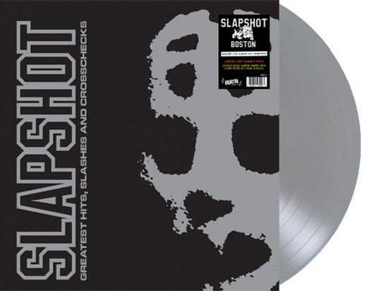 Greatest Hits. Slashes And Crosschecks (Grey Marble Vinyl) - Slapshot - Muziek - RADIATION REISSUES - 8055515232967 - 16 september 2022