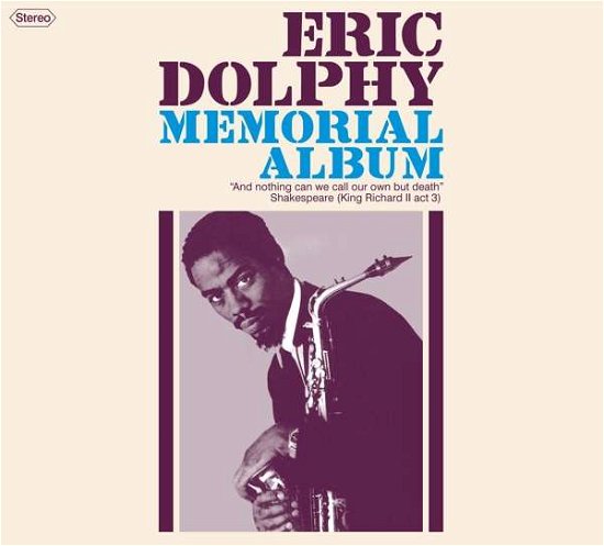 Cover for Eric Dolphy · Memorial Album (CD) [Digipak] (2019)