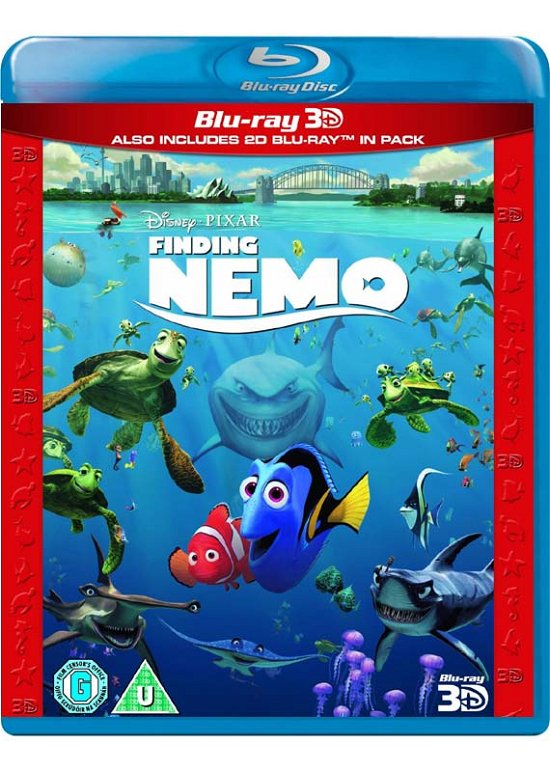 Cover for Finding Nemo (Blu-ray 3D) · Finding Nemo 3D+2D (Blu-ray) (2013)