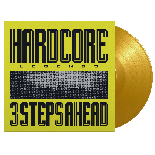 3 Steps Ahead · Hardcore Legends (LP) [Yellow Vinyl edition] (2025)