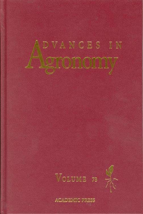 Cover for Sparks · Advances in Agronomy - Advances in Agronomy (Gebundenes Buch) (2003)