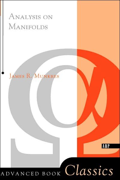 Cover for James R. Munkres · Analysis On Manifolds (Taschenbuch) (1997)
