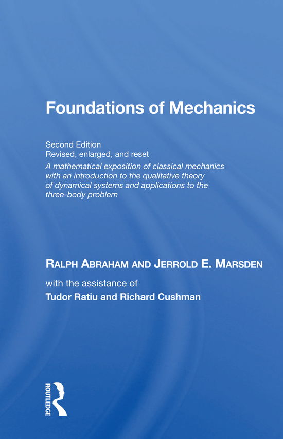 Foundations Of Mechanics - Ralph Abraham - Książki - Taylor & Francis Ltd - 9780367154967 - 17 grudnia 2020