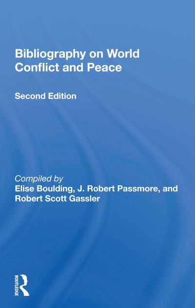 Cover for Elise Boulding · Bibliography On World Conflict And Peace (Paperback Book) (2020)