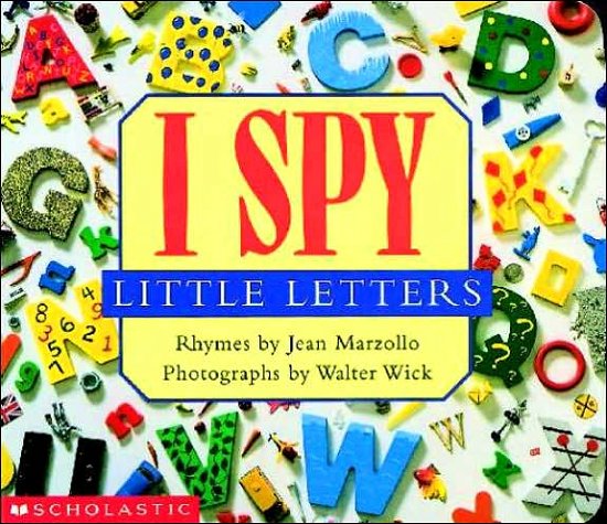 Cover for Jean Marzollo · I Spy Little Letters (Kartonbuch) (2000)