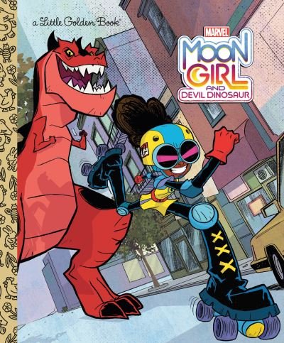 Moongirl and Devil Dinosaur Little Golden Book (Marvel) - Frank Berrios - Books - Random House USA Inc - 9780593564967 - August 1, 2023