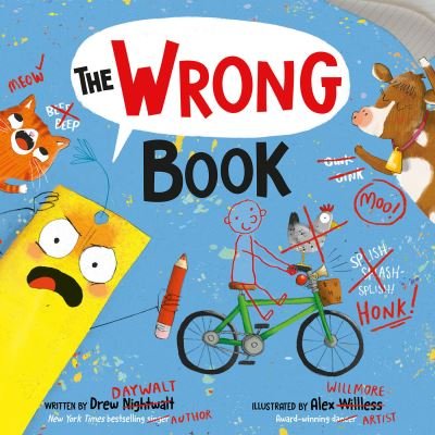 Cover for Drew Daywalt · The Wrong Book (Inbunden Bok) (2024)