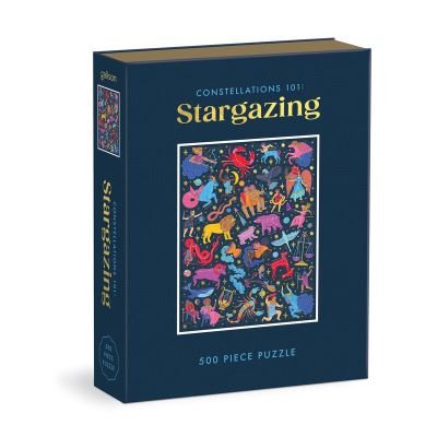 Constellations 101: Stargazing 500 Piece Book Puzzle - Galison - Brætspil - Galison - 9780735377967 - 2. februar 2023