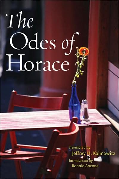 The odes of Horace - Horace - Książki - Johns Hopkins University Press - 9780801889967 - 20 października 2008