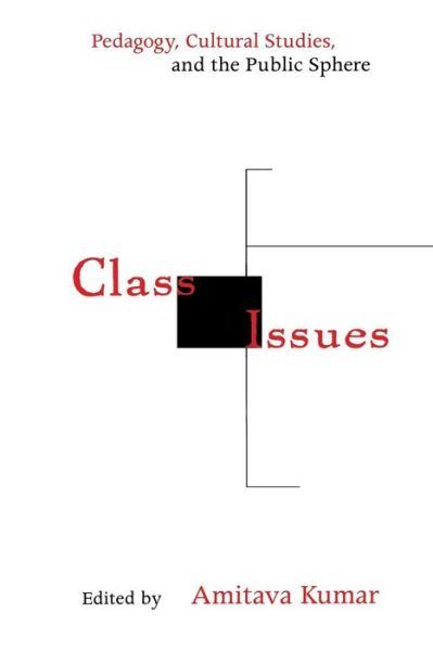 Class Issues: Pedagogy, Cultural Studies, and the Public Sphere - Amitava Kumar - Books - New York University Press - 9780814746967 - August 1, 1997