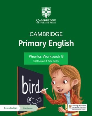 Cover for Gill Budgell · Cambridge Primary English Phonics Workbook B with Digital Access (1 Year) - Cambridge Primary English (Book) [2 Revised edition] (2021)