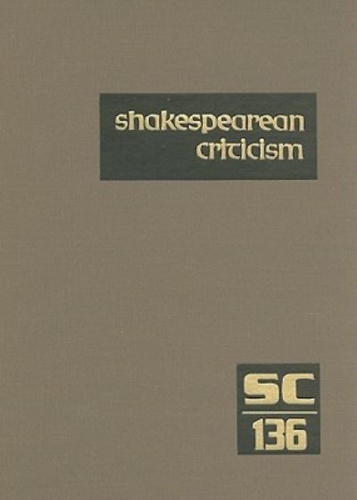 Cover for Michelle Lee · Shakespearean Criticism (Inbunden Bok) (2011)