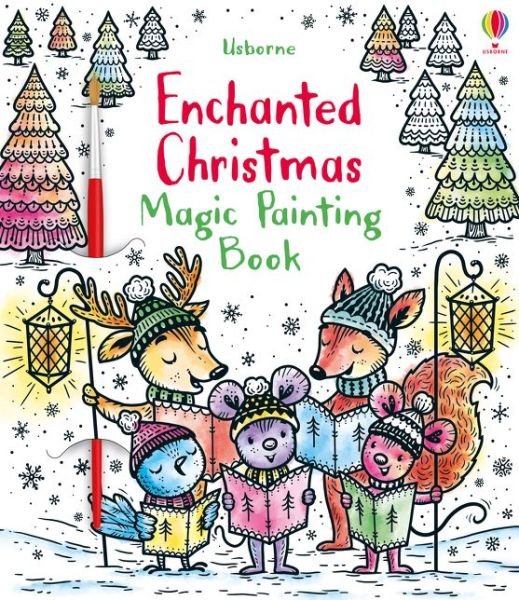 Cover for Fiona Watt · Enchanted Christmas Magic Painting Book - Magic Painting Books (Paperback Bog) (2020)