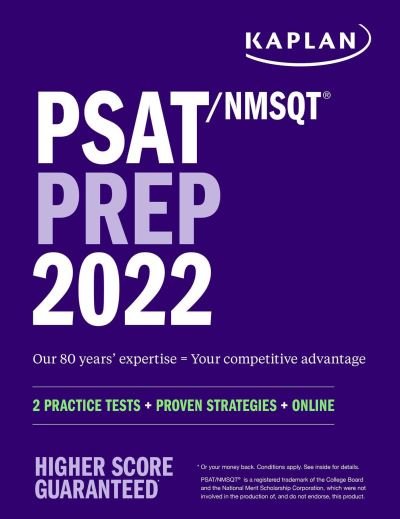 Cover for Kaplan Test Prep · PSAT / NMSQT Prep 2022: 2 Practice Tests + Proven Strategies + Online - Kaplan Test Prep (Paperback Book) (2021)