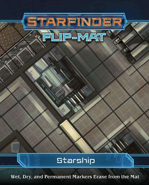 Starfinder Flip-Mat: Starship - Paizo Staff - Brætspil - Paizo Publishing, LLC - 9781601259967 - 2. januar 2018